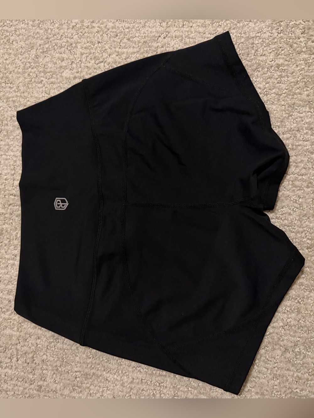 Born Primitive Black Women's Athletic High-Rise Shorts